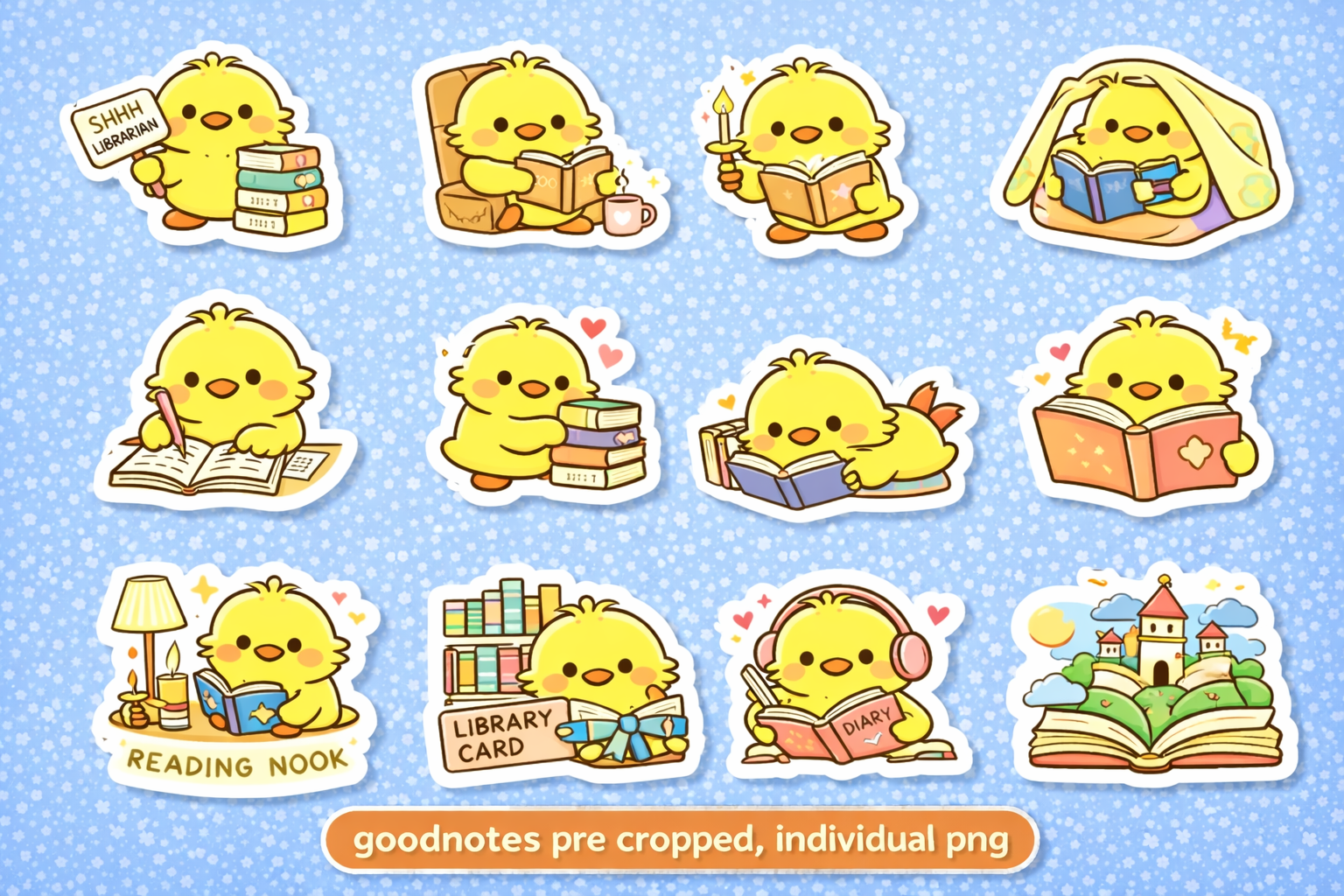 Reading stickers compatibility preview.